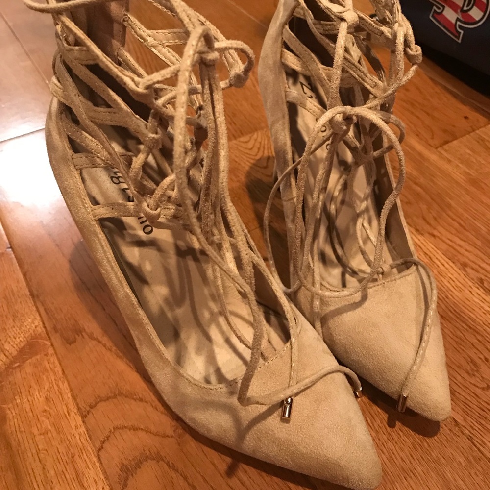 Zigi Soho Lace Up Heels